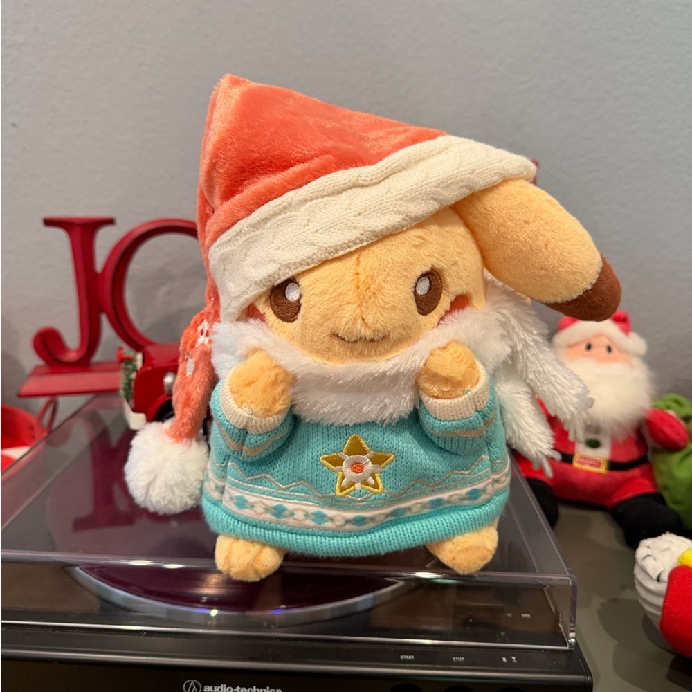 Pikachu holiday plush